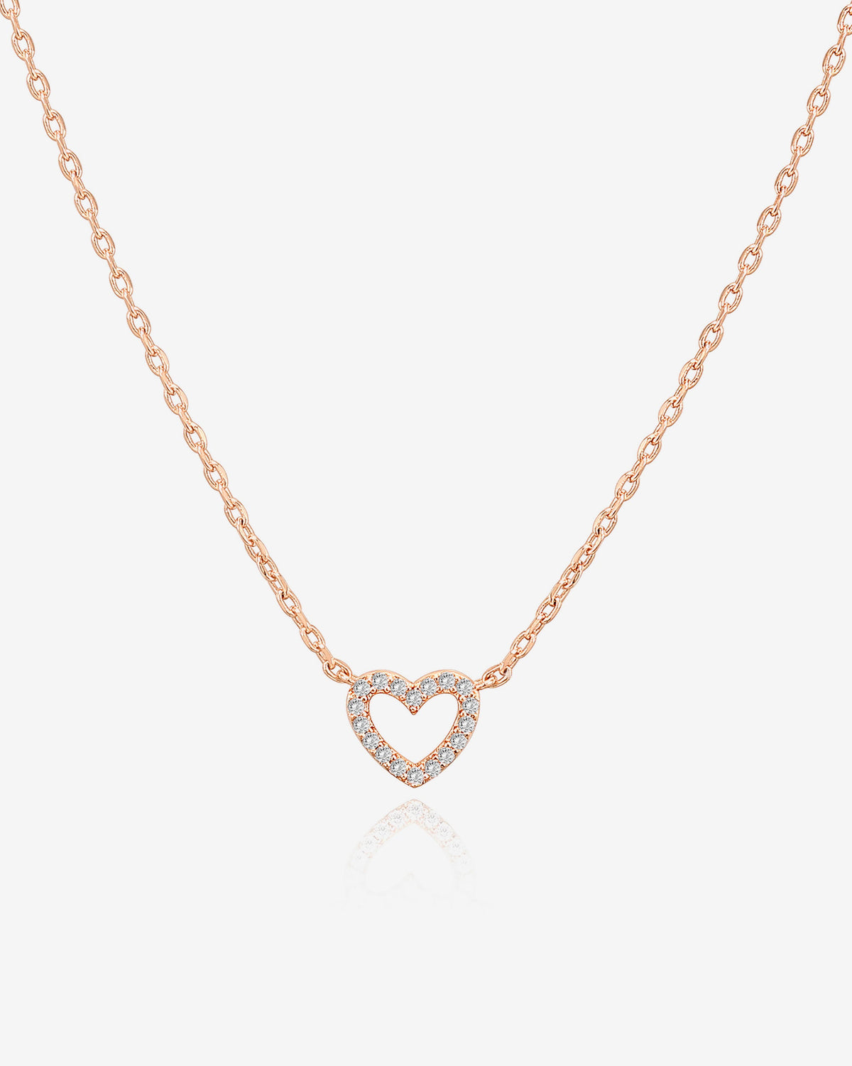 Open Heart Necklace
