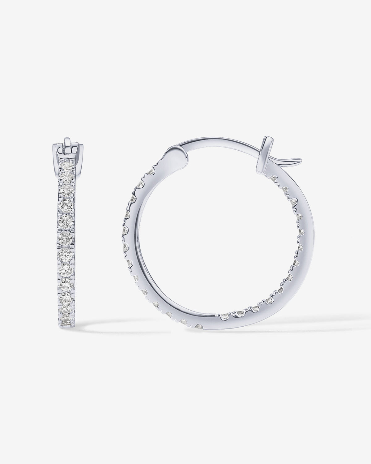 Slim Inside-Out Hoops