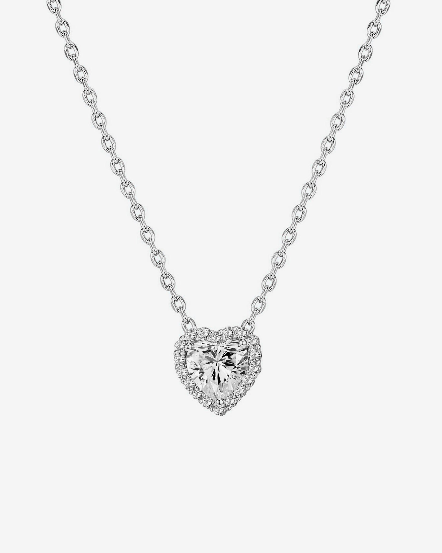 Heart Halo Necklace