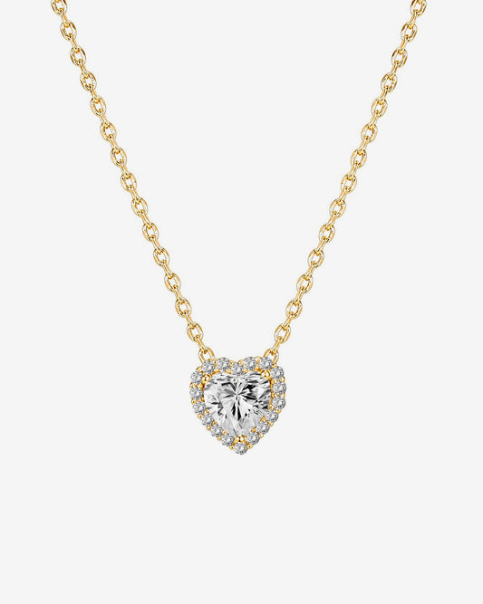 Heart Halo Necklace