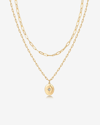 Double Star Pendant
