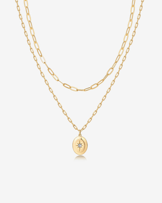 Double Star Pendant