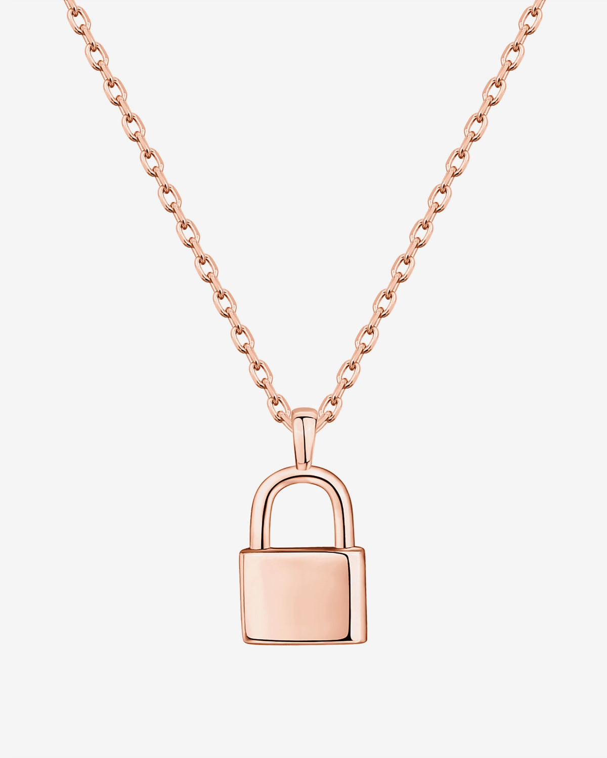 Lock Pendant Necklace