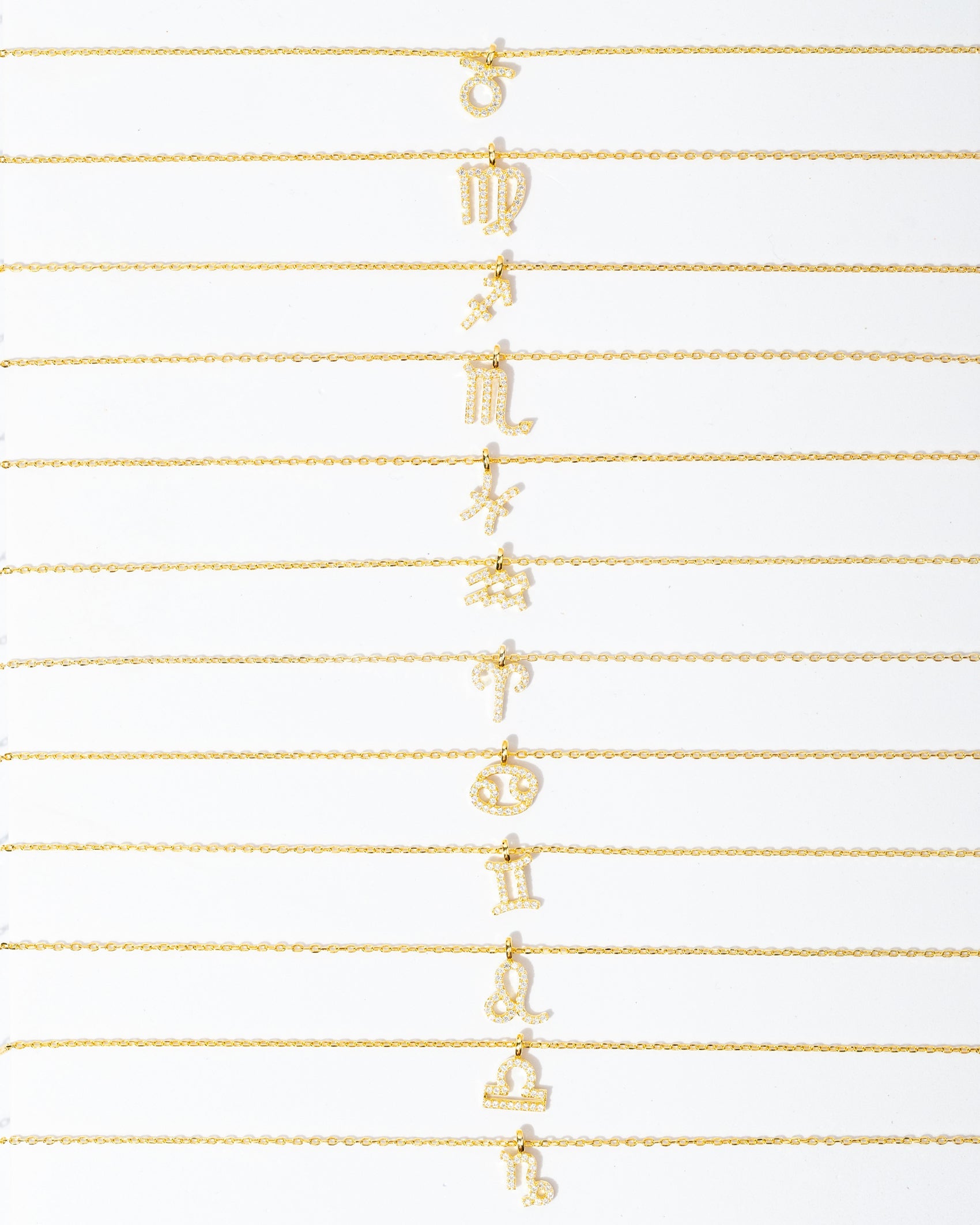 Zodiac Pendant Necklace