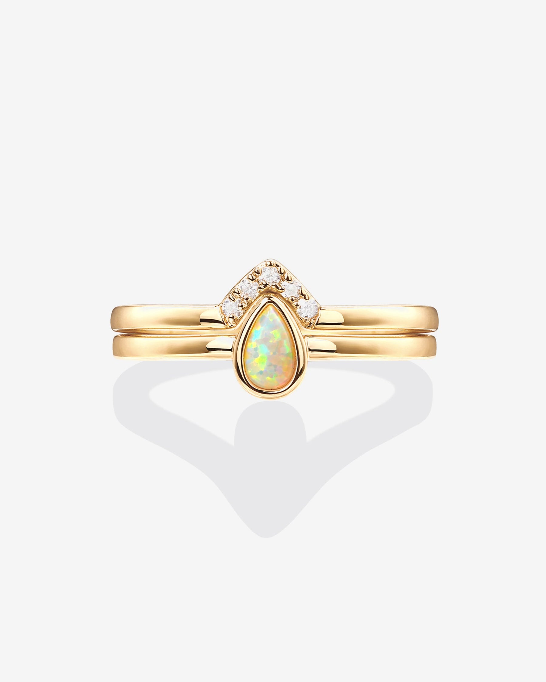 Opal Stacking Ring