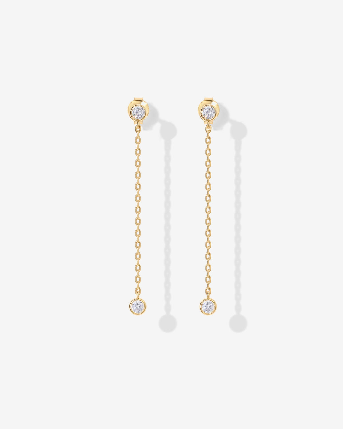 Simulated Diamond Drop Earrings