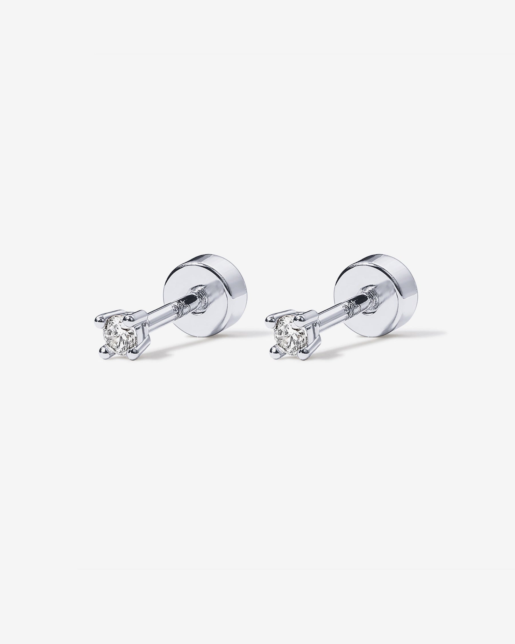 Cubic Zirconia Flat Back Studs
