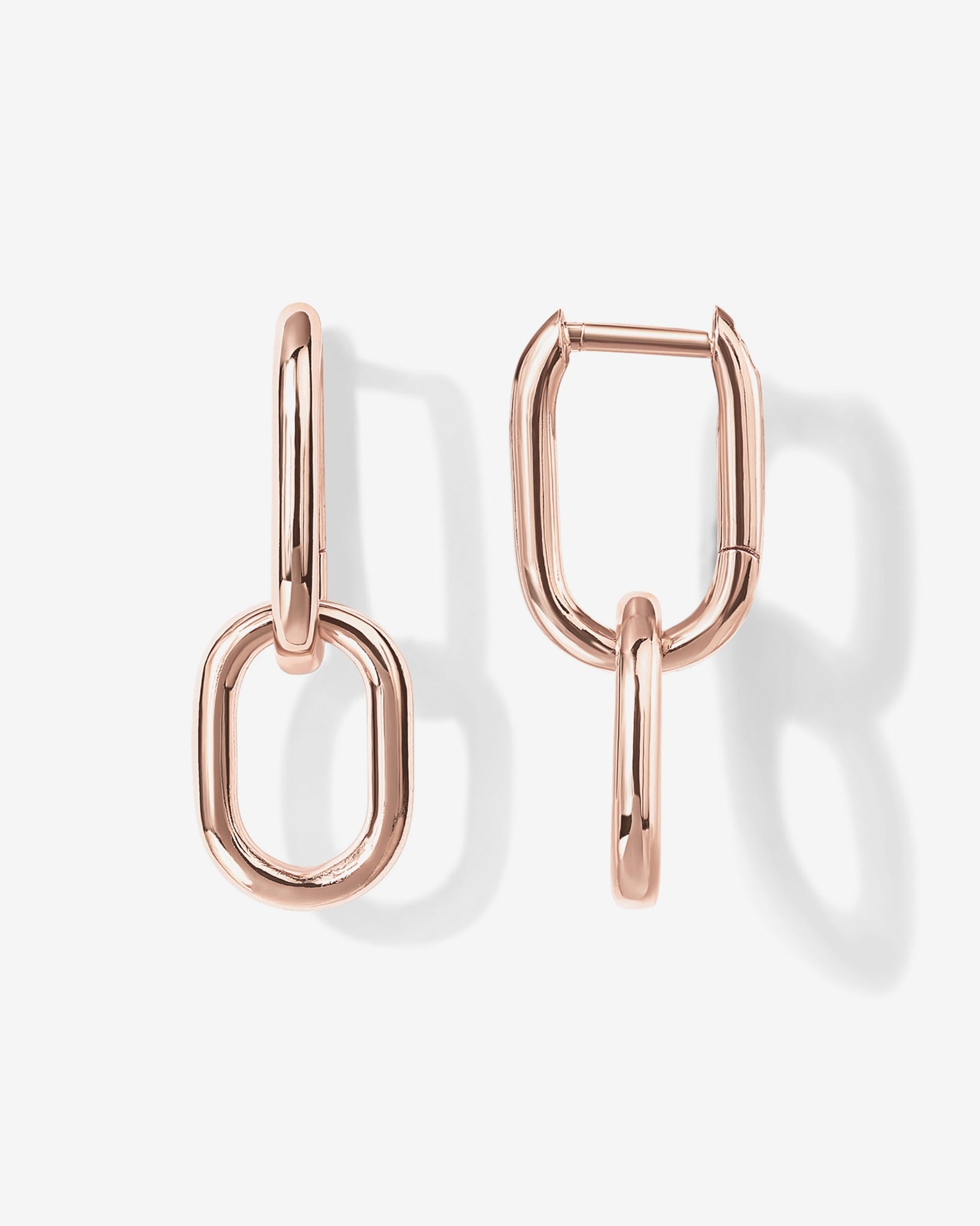 Convertible Paper Clip Link Hoops