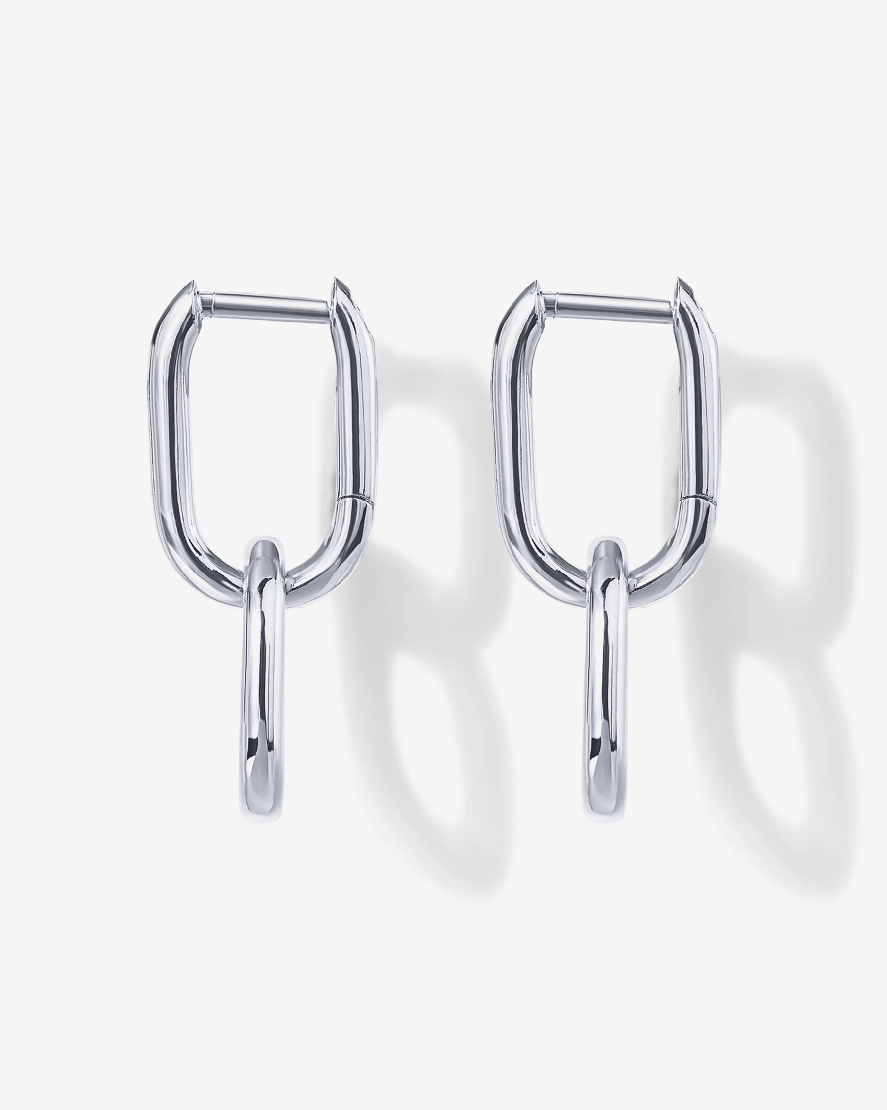 Convertible Paper Clip Link Hoops