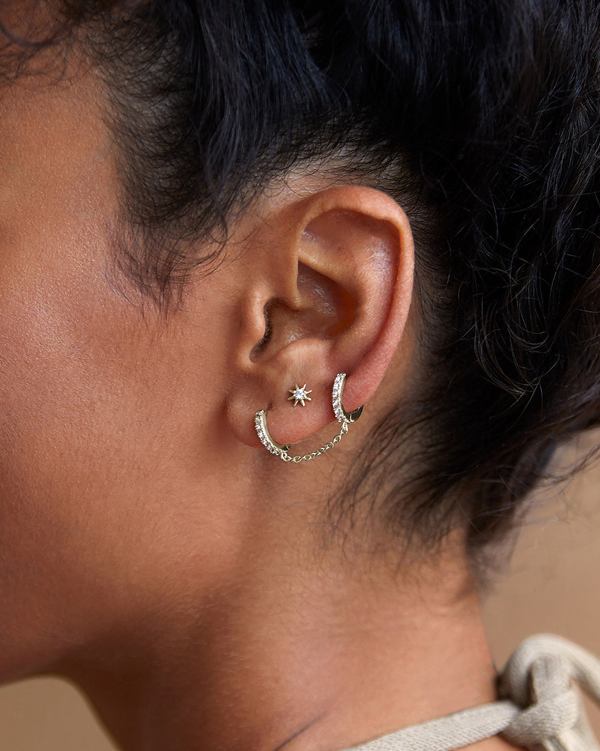 Tiny Star Flat Back Studs