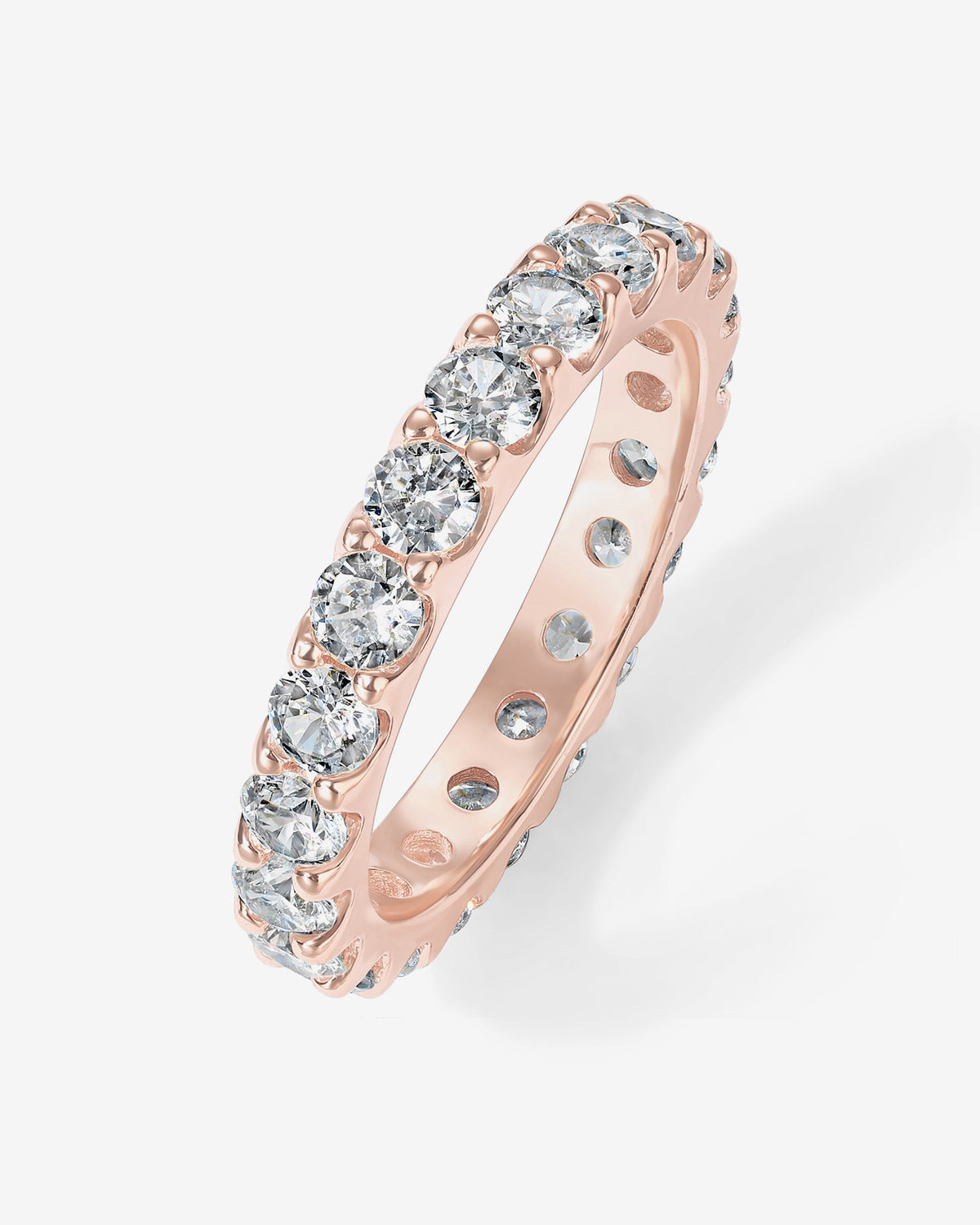 Cubic Zirconia Stackable Eternity Ring