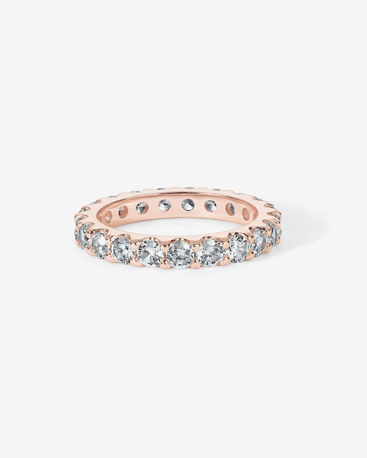 Cubic Zirconia Stackable Eternity Ring