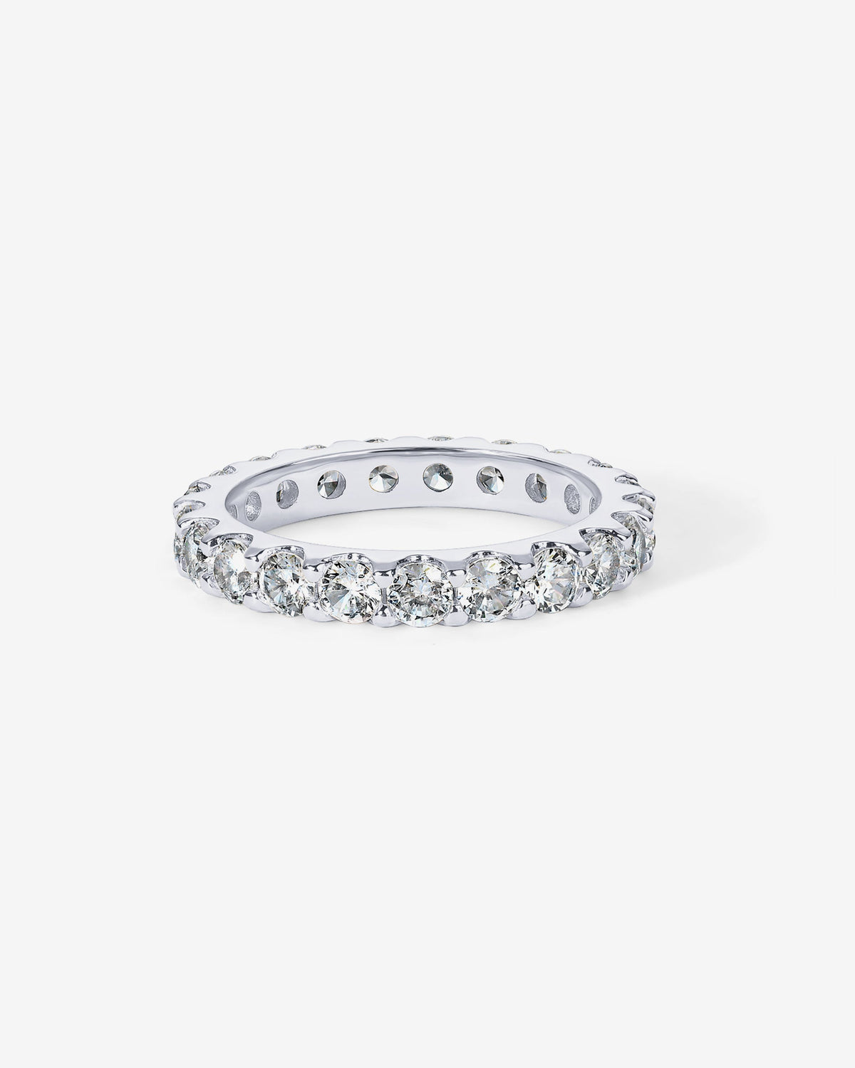 Cubic Zirconia Stackable Eternity Ring