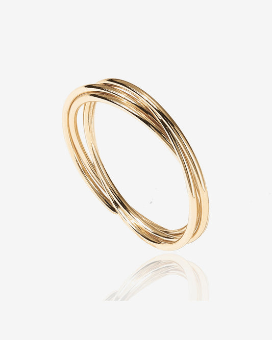 Four Ways Spinning Anxiety Ring