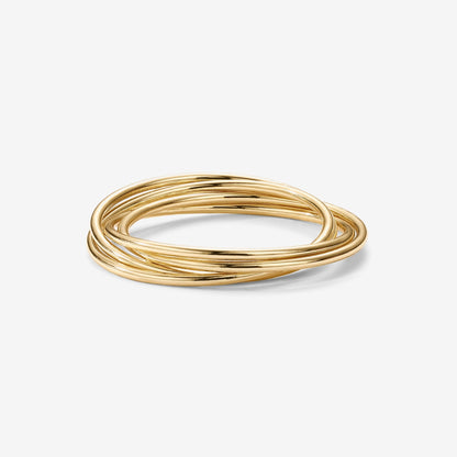 Four Bands Spinning Anxiety Ring