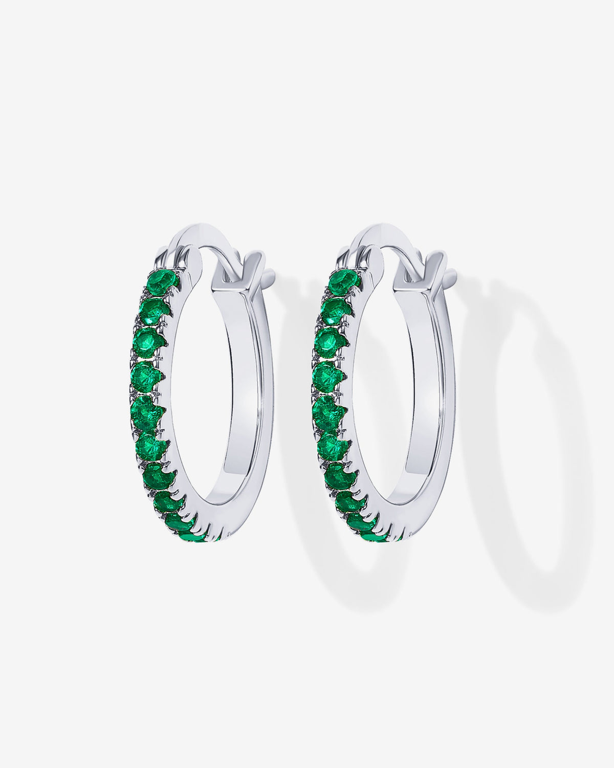 Colored Zia Hoop Earrings