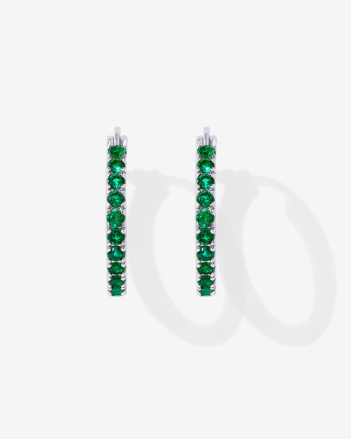 Colored Zia Hoop Earrings