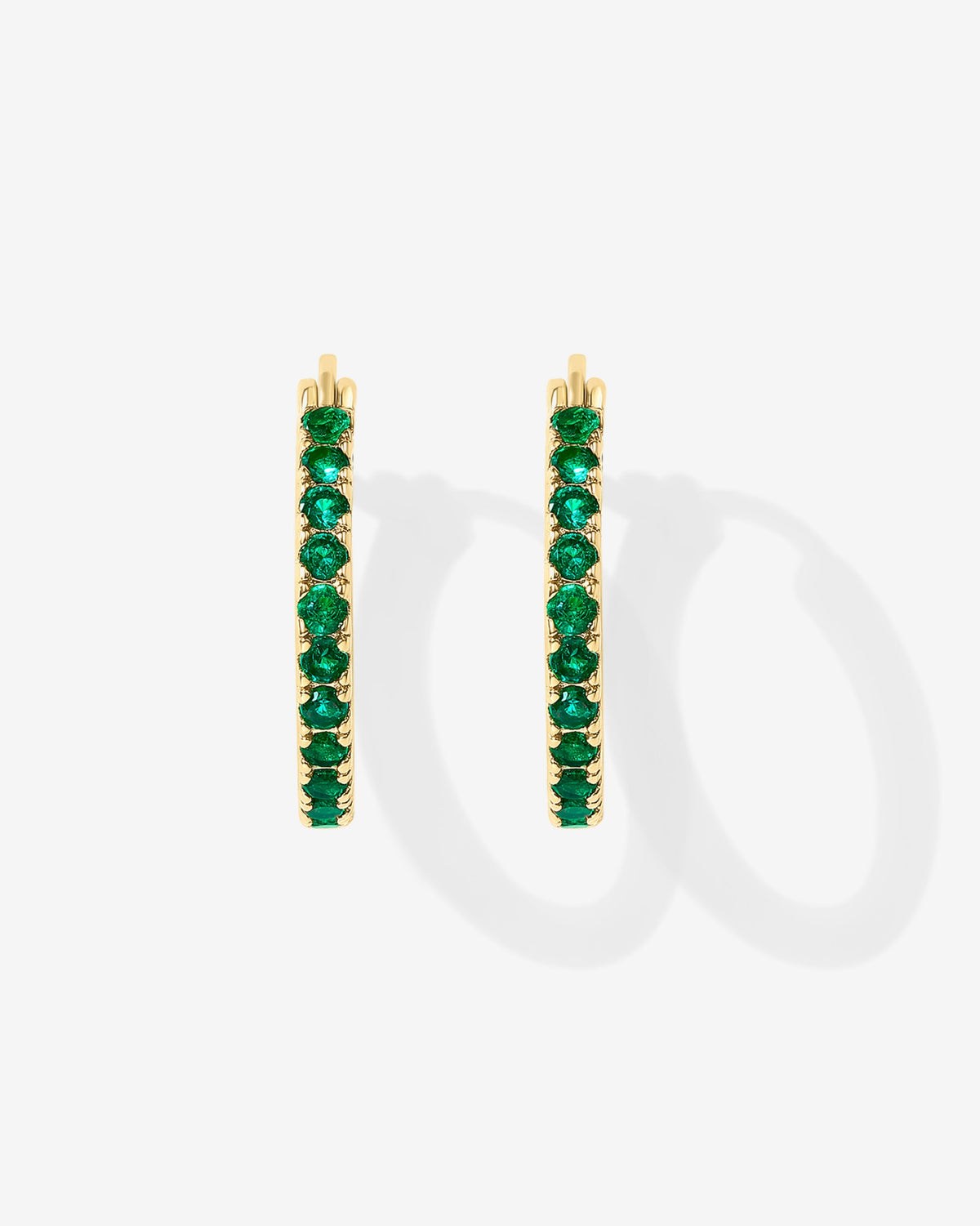 Colored Zia Hoop Earrings