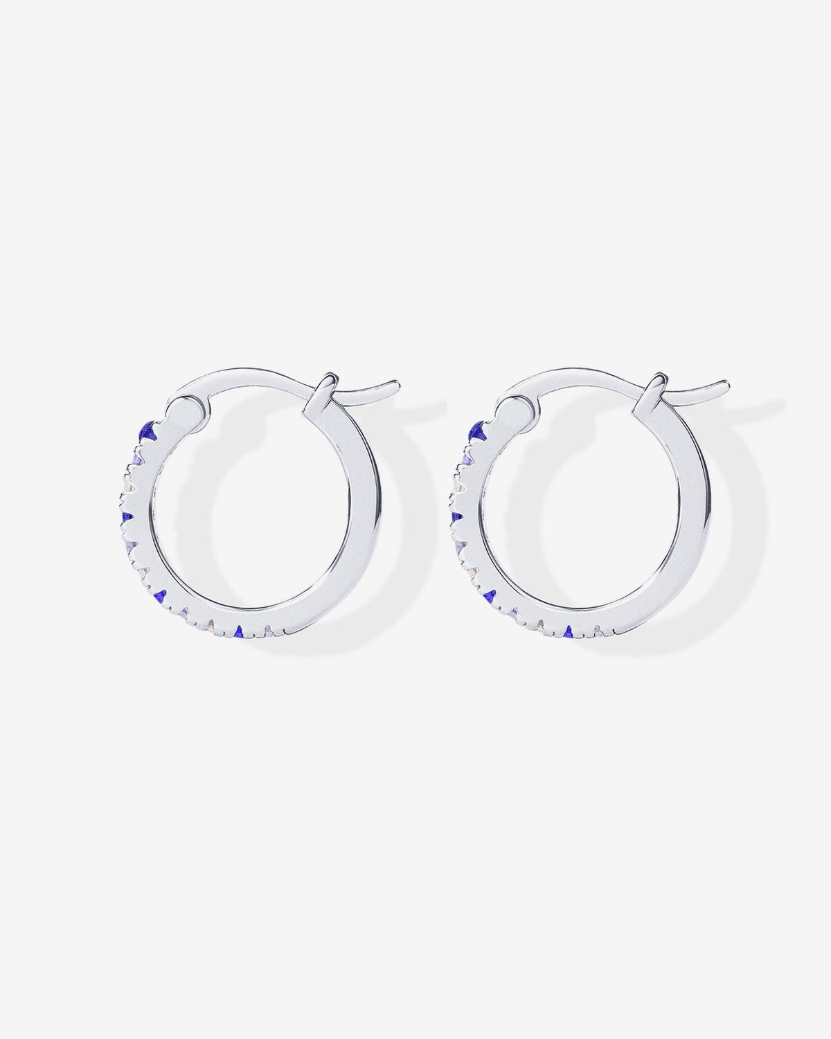 Colored Zia Hoop Earrings