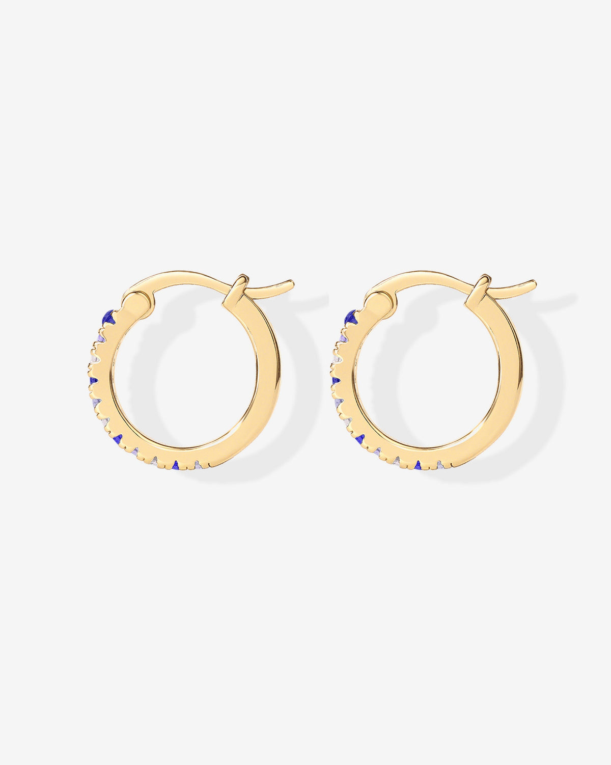 Colored Zia Hoop Earrings