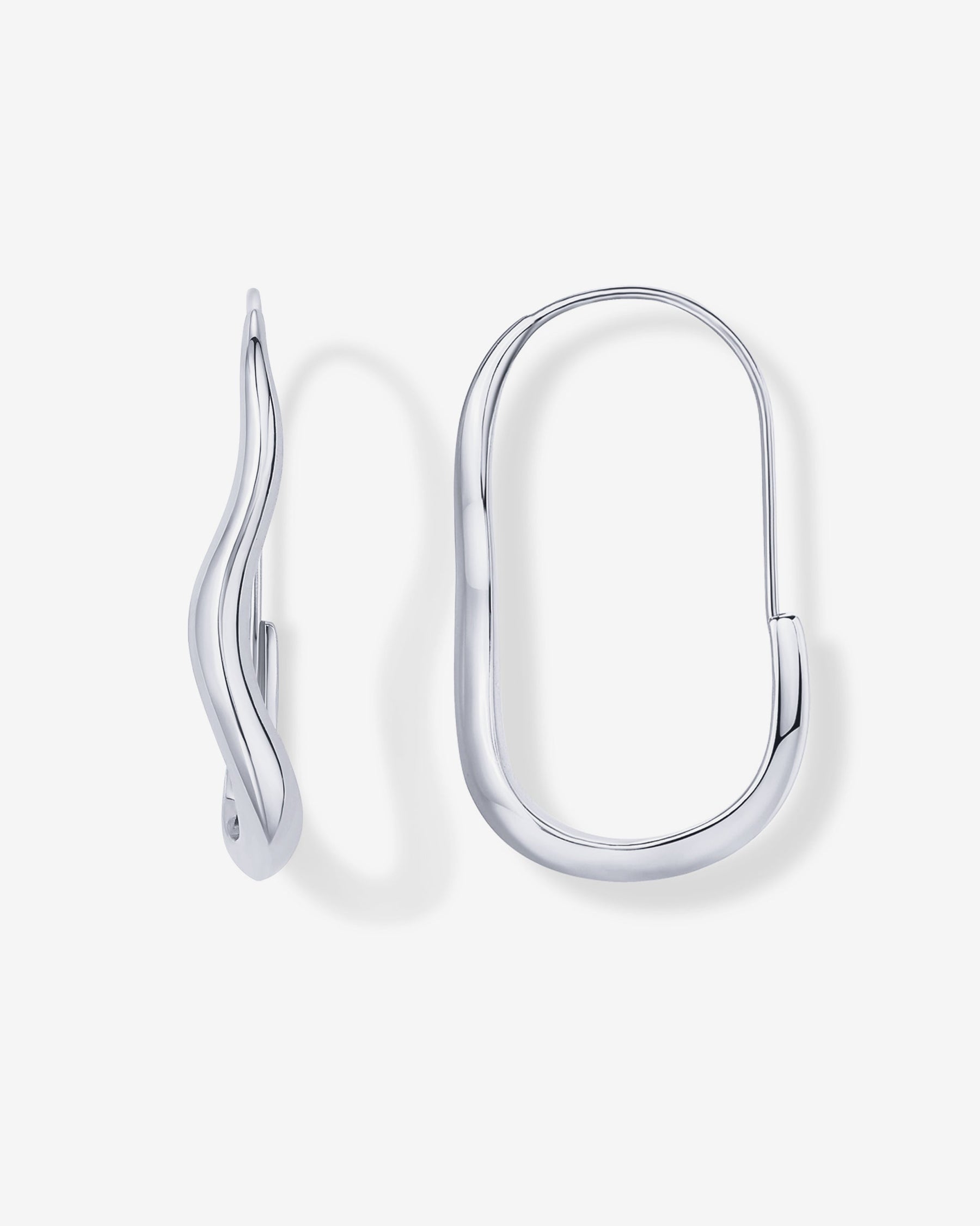 Crete Wavy Hoops