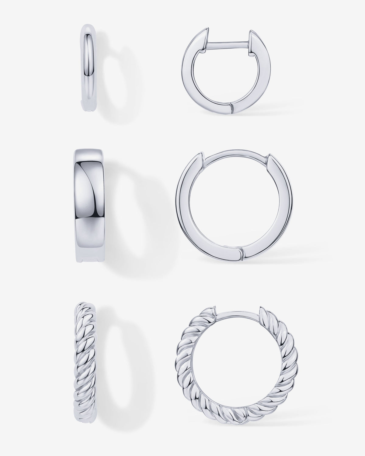 Oasis Huggie Earring Pack