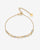 Infinity Station Chain Bracelet