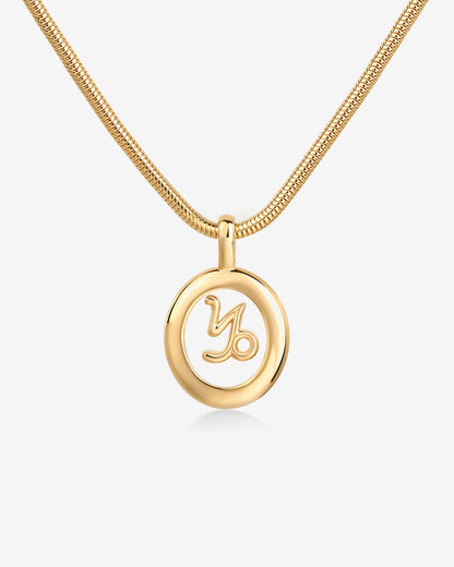 Zodiac Floating Pendant