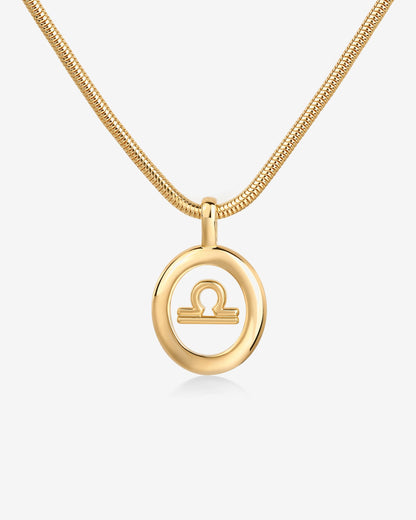 Zodiac Floating Pendant