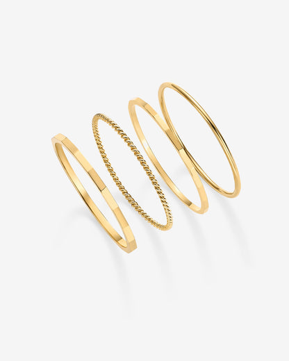 Dainty Stacking Ring Set