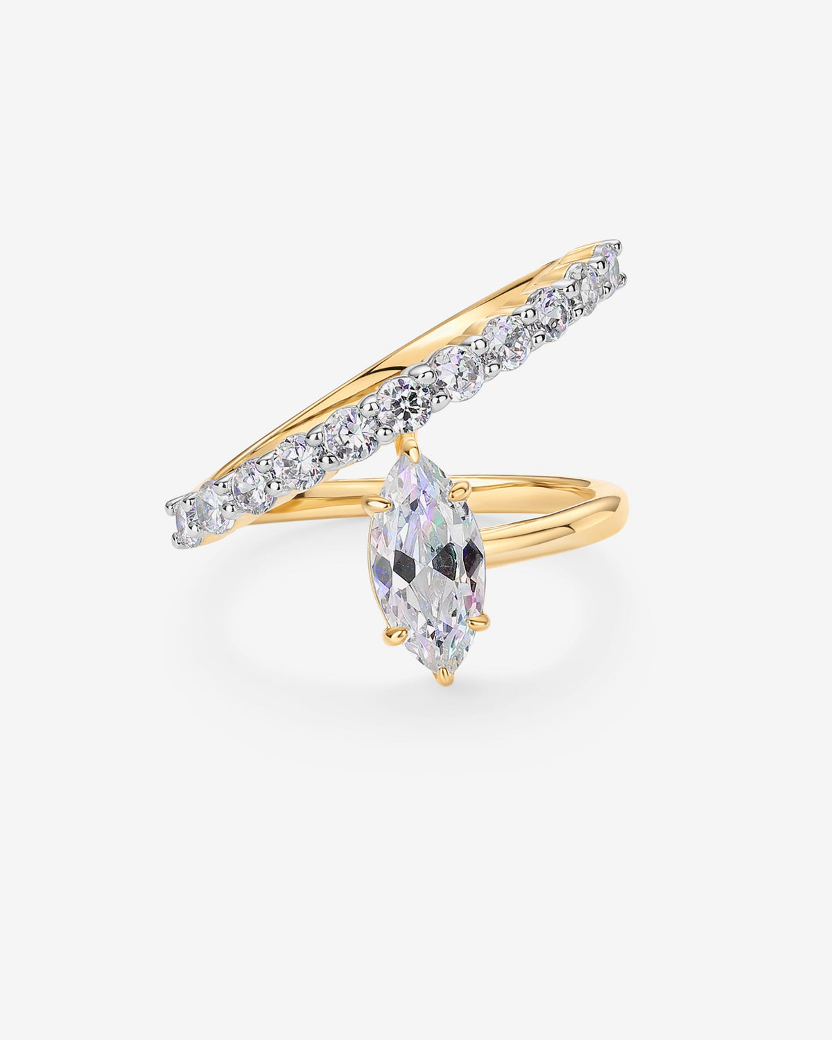Hathor Crossover Open Ring