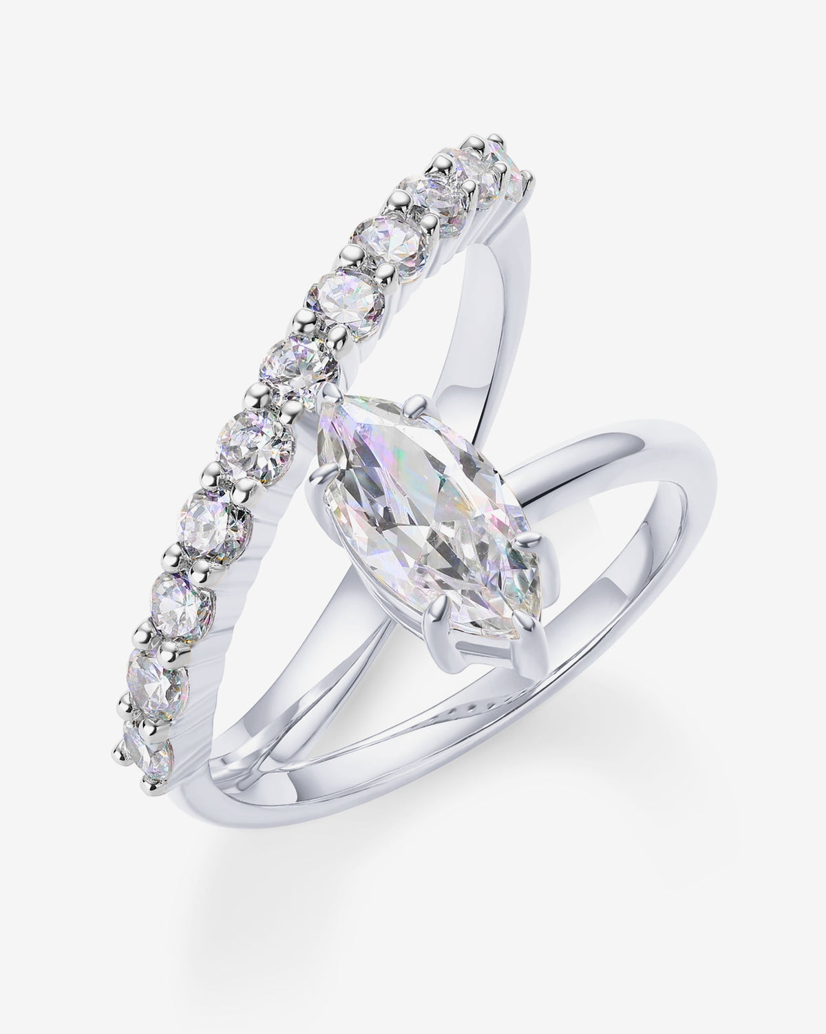 Hathor Crossover Open Ring