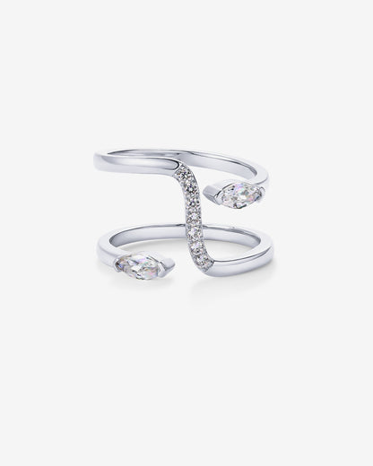 Uraeus Open Band Ring
