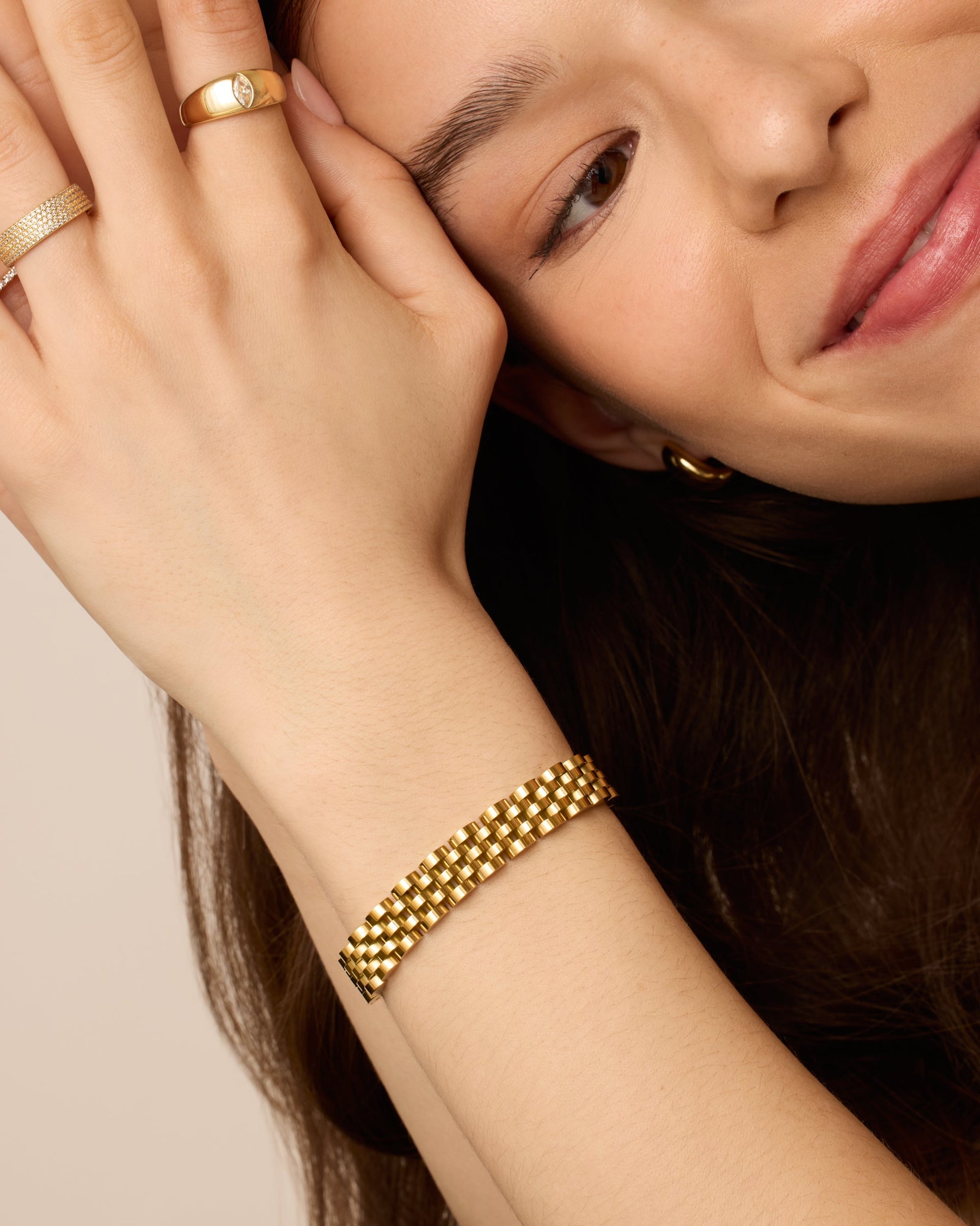 Chunky Watch Strap Bracelet