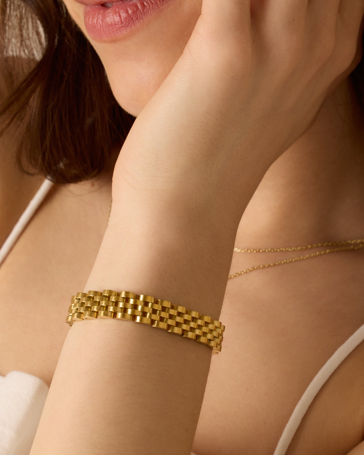 Chunky Watch Strap Bracelet