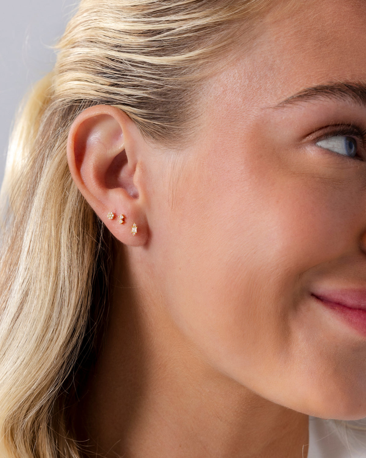 Multi-Shape Flat Back 3 Pack Studs