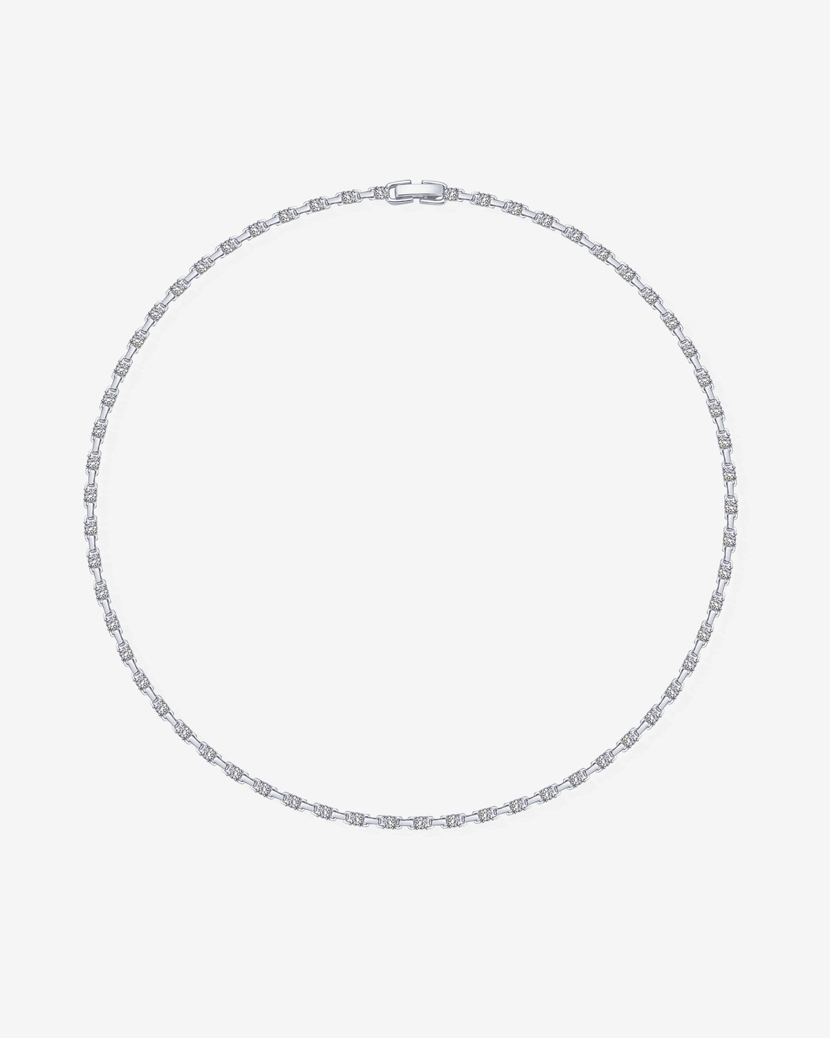 Station Tennis Necklace
