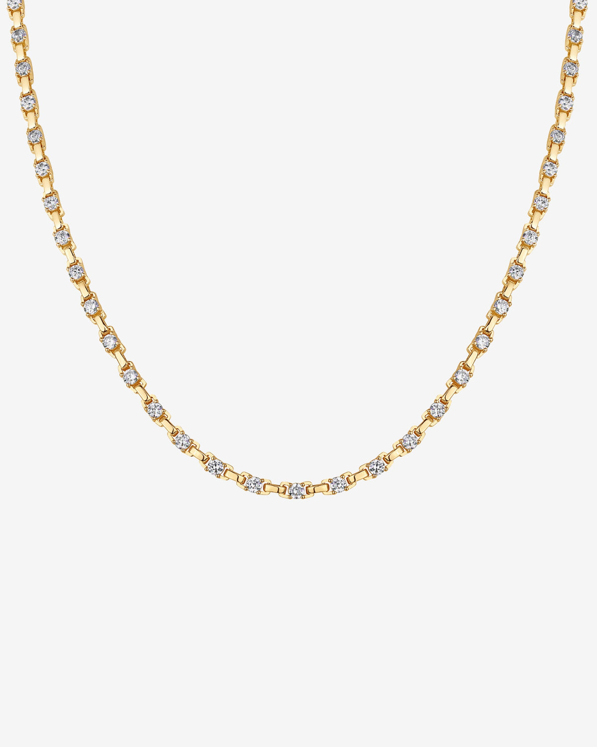 Station Tennis Necklace