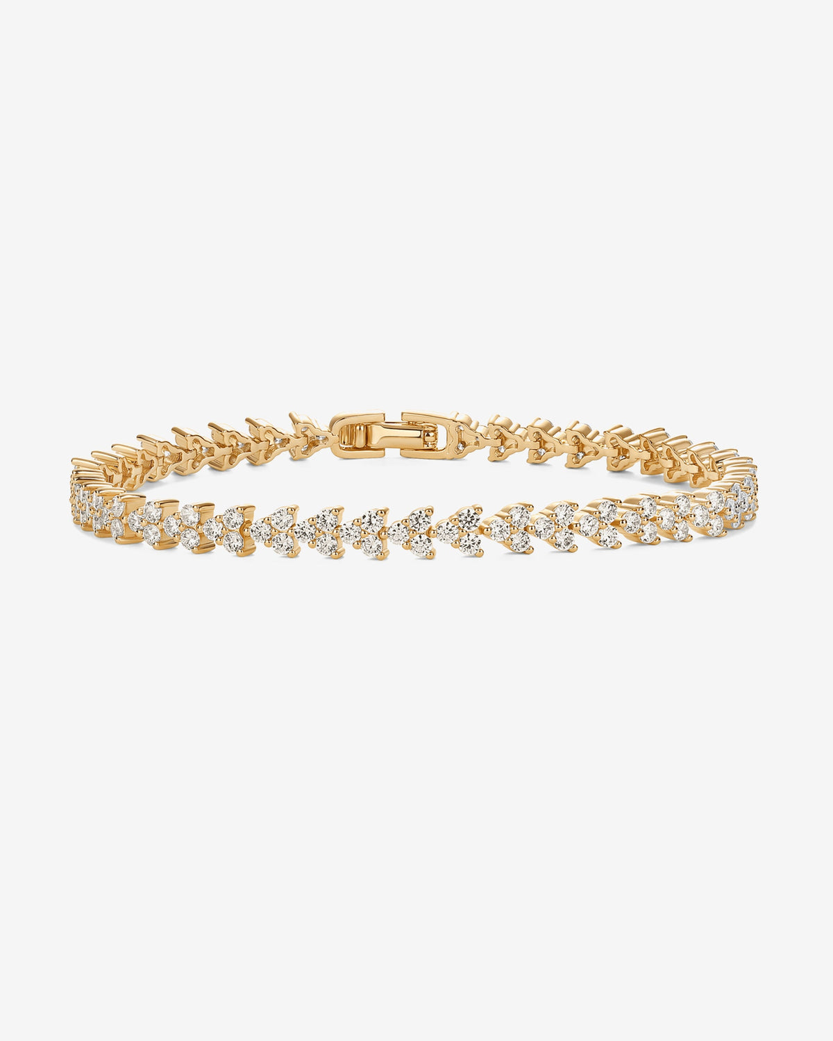 Trinity Tennis Bracelet