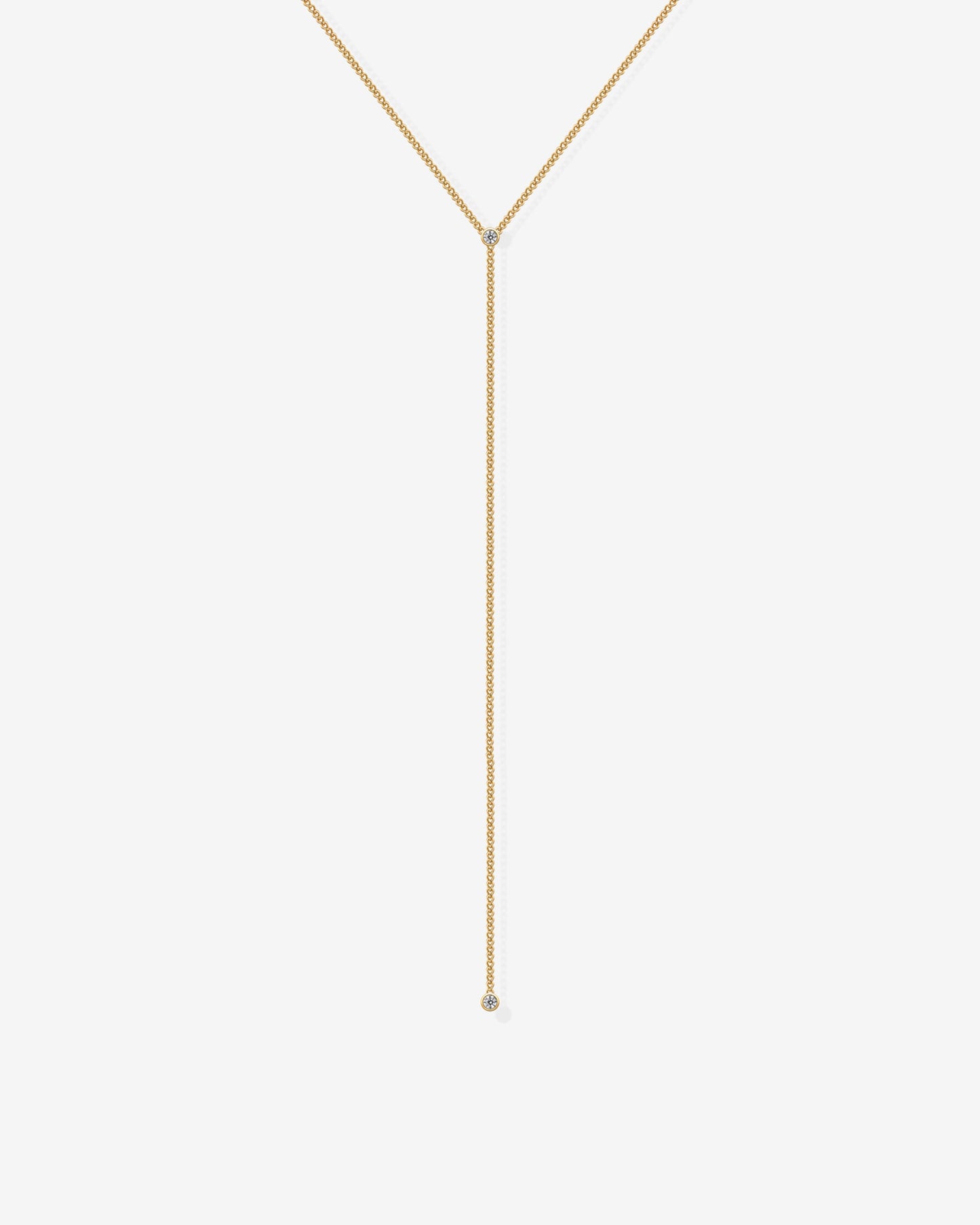 Keep It Simple Lariat Necklace