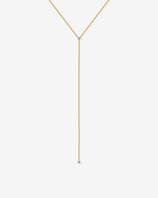 Keep It Simple Lariat Necklace