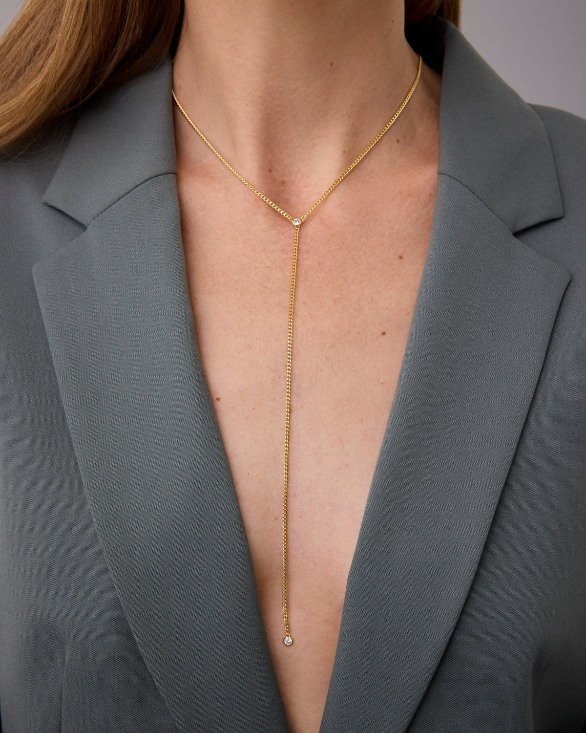 Keep It Simple Lariat Necklace