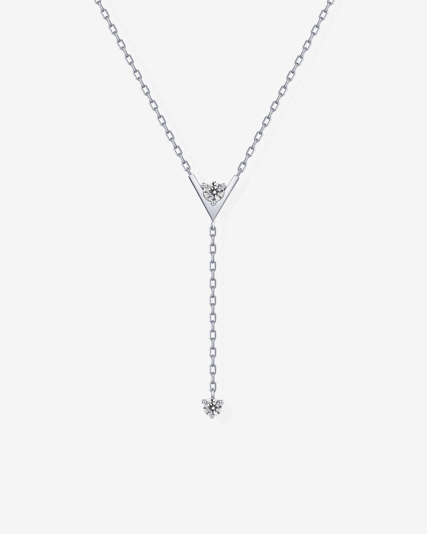 Mini Drop Lariat Necklace