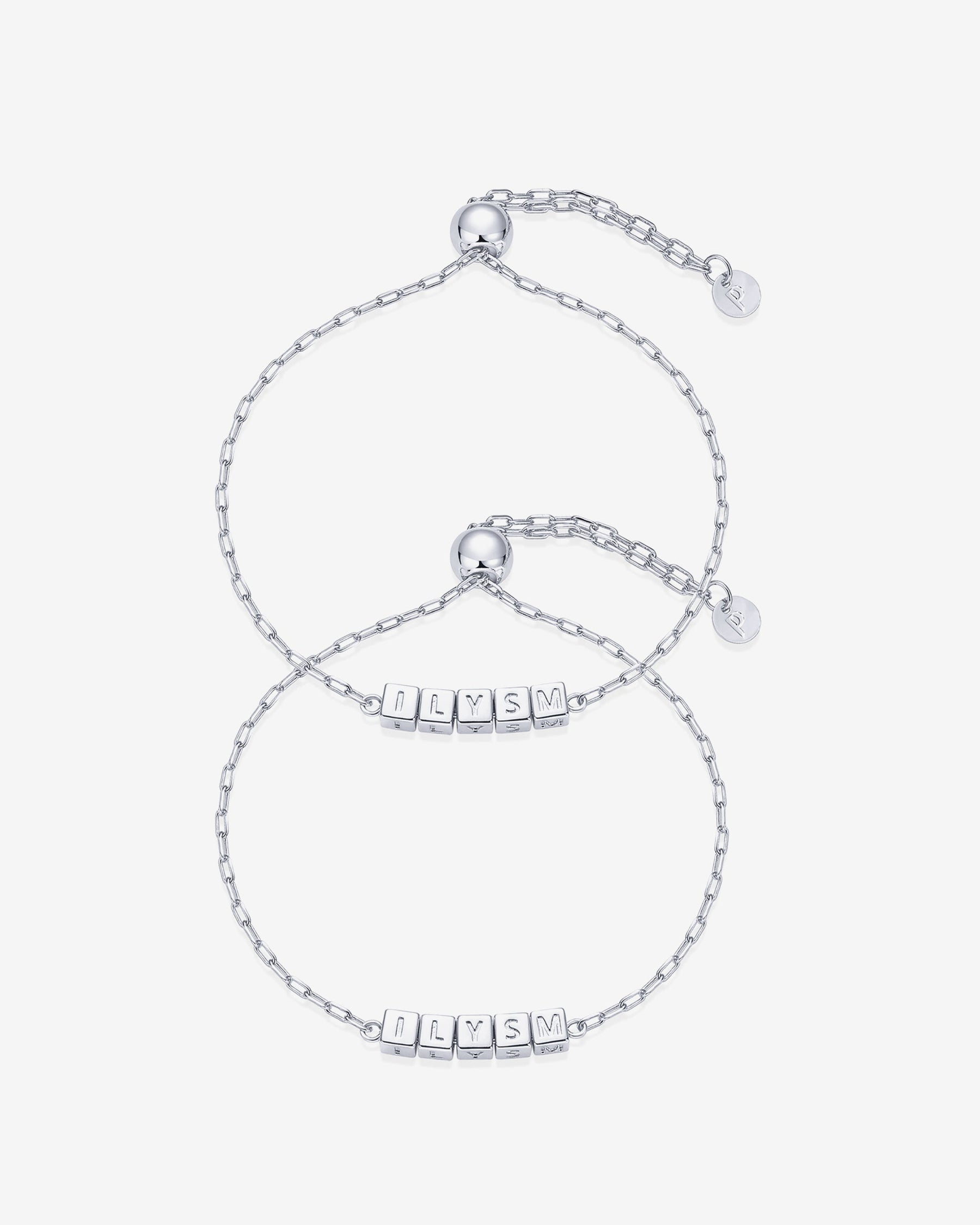 BFF-ILYSM Cube Bracelet