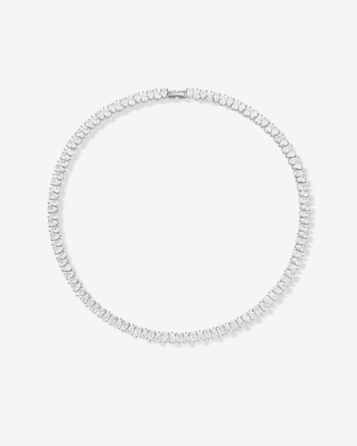 Pear Tennis Necklace
