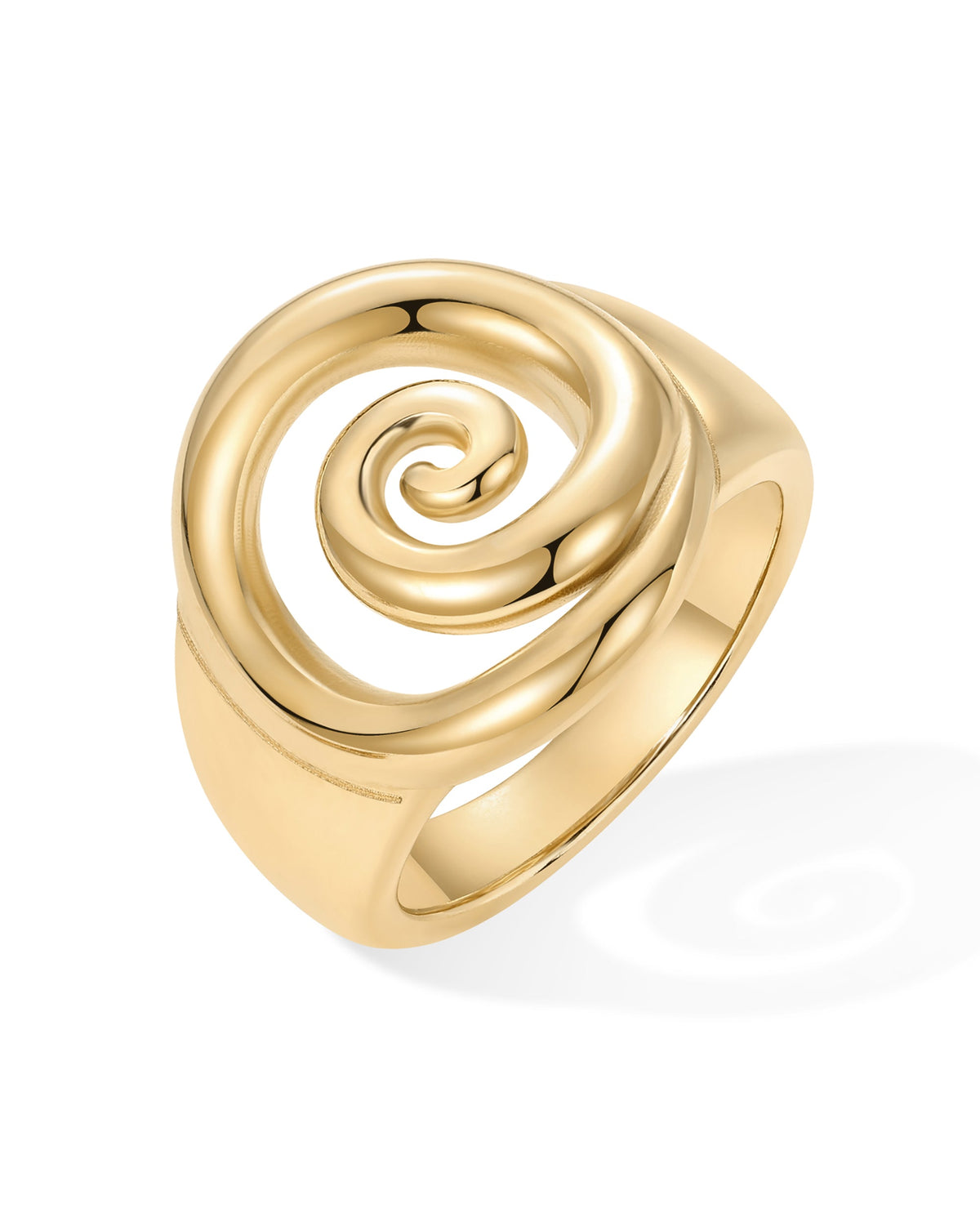Chunky Spiral Ring