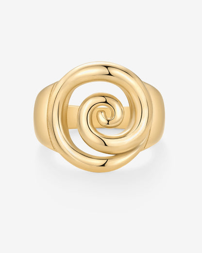 Chunky Spiral Ring