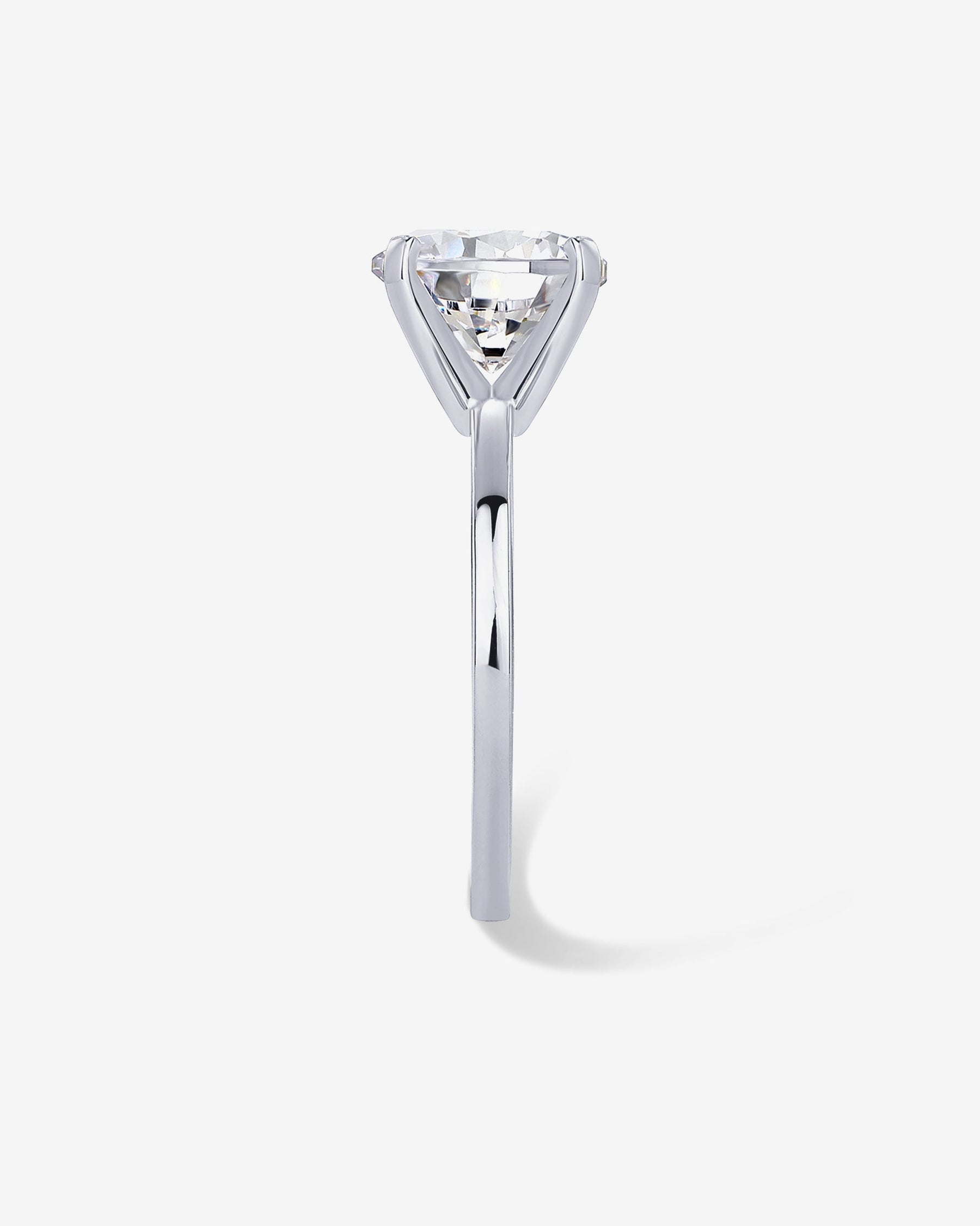 Round Solitaire Engagement Ring