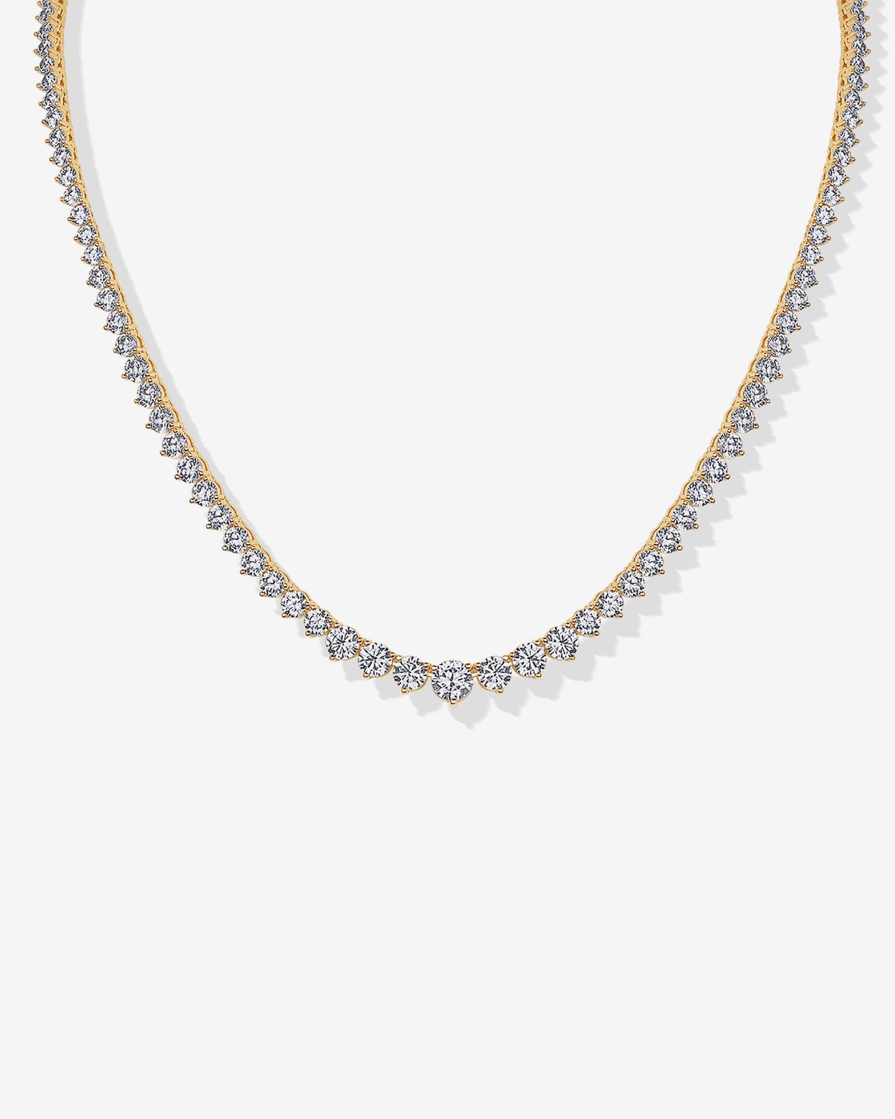 Graduated Tennis Necklace