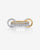 Two Tone Interlocking Chunky Ring